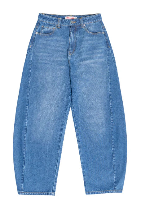 Two Fold Napa Barrel Jean in Deep Vintage Blue
