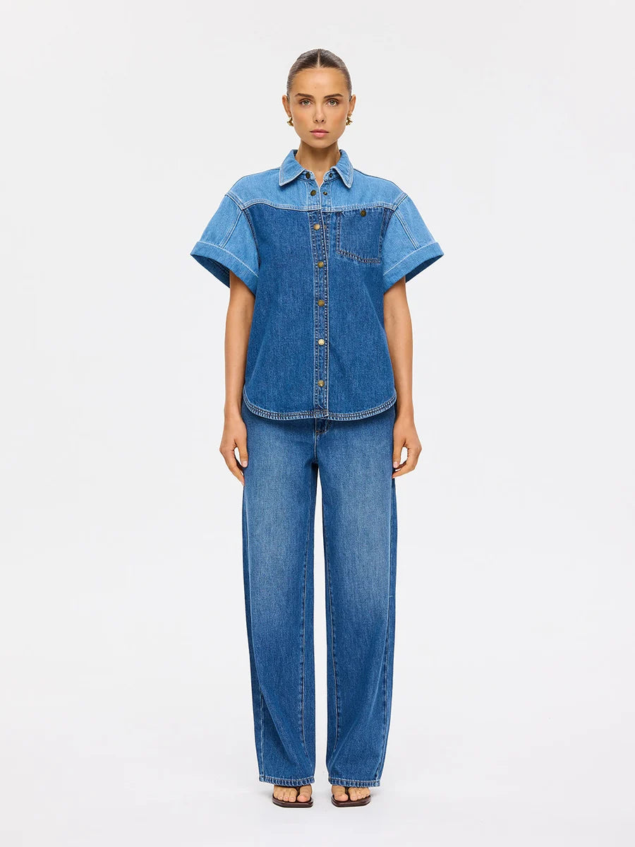Kivari Coralie Denim Shirt