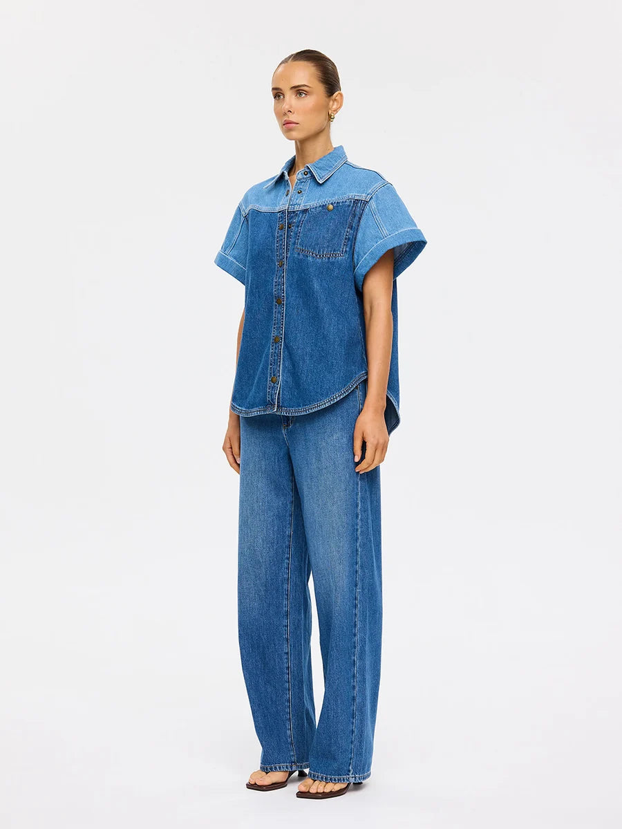 Kivari Coralie Denim Shirt