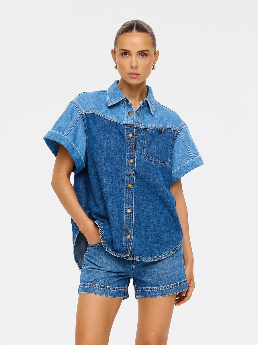 Kivari Coralie Denim Shirt