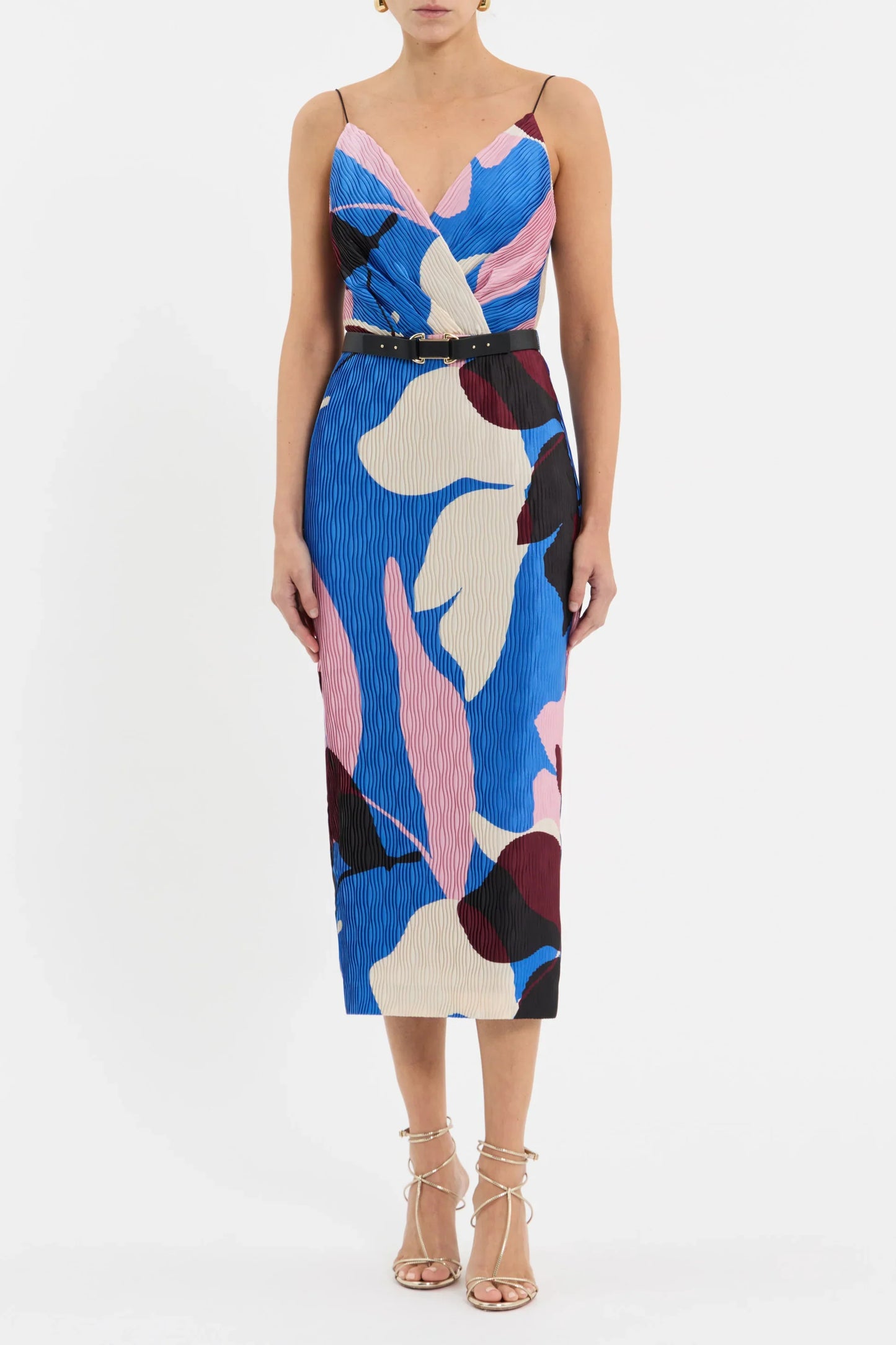 Rebecca Vallance Mika Midi Dress  - Print