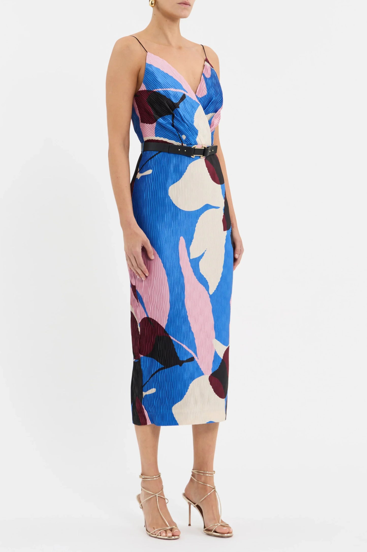 Rebecca Vallance Mika Midi Dress  - Print