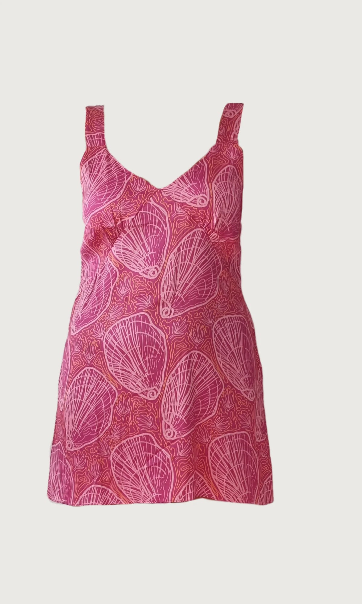 Liandra Cowrie Mini Dress in Reef Print