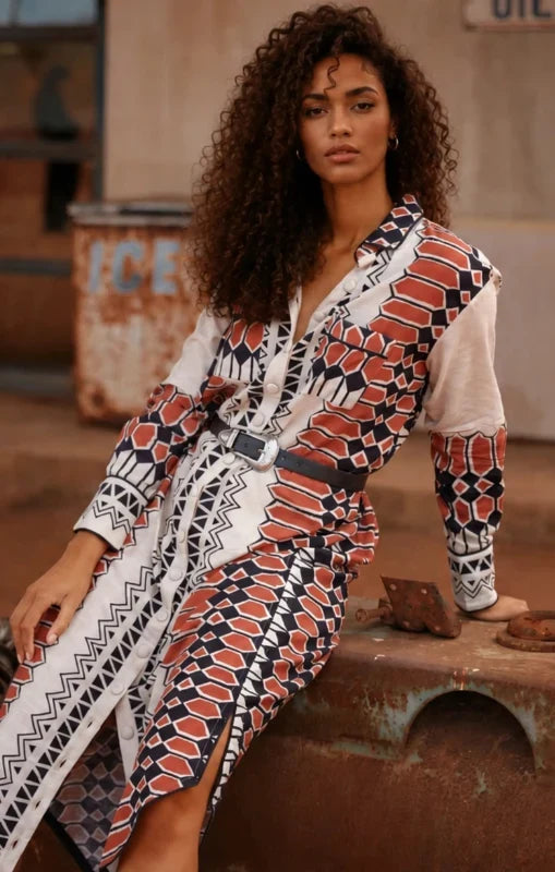Miss June Addy Maxi Dress