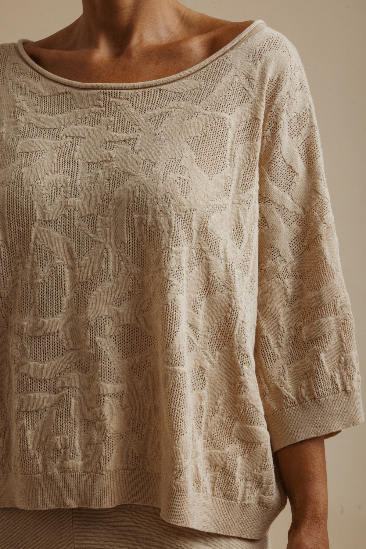 Talamaya Paradis Jacquard Pullover