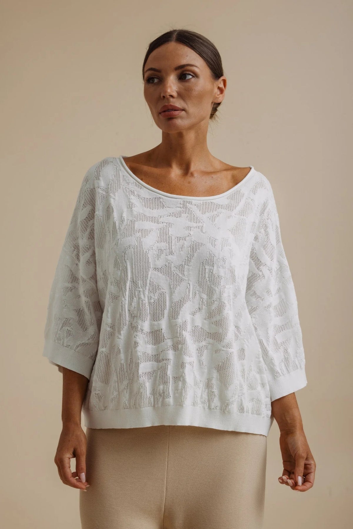 Talamaya Paradis Jacquard Pullover