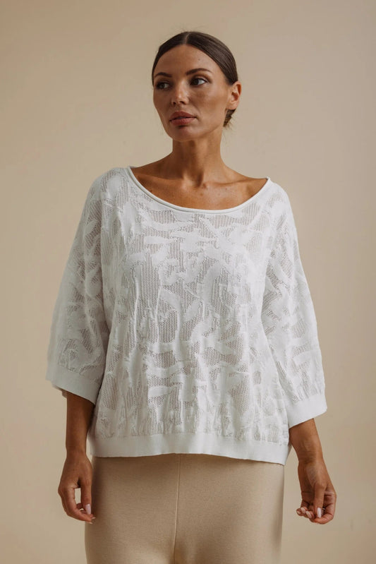 Talamaya Paradis Jacquard Pullover