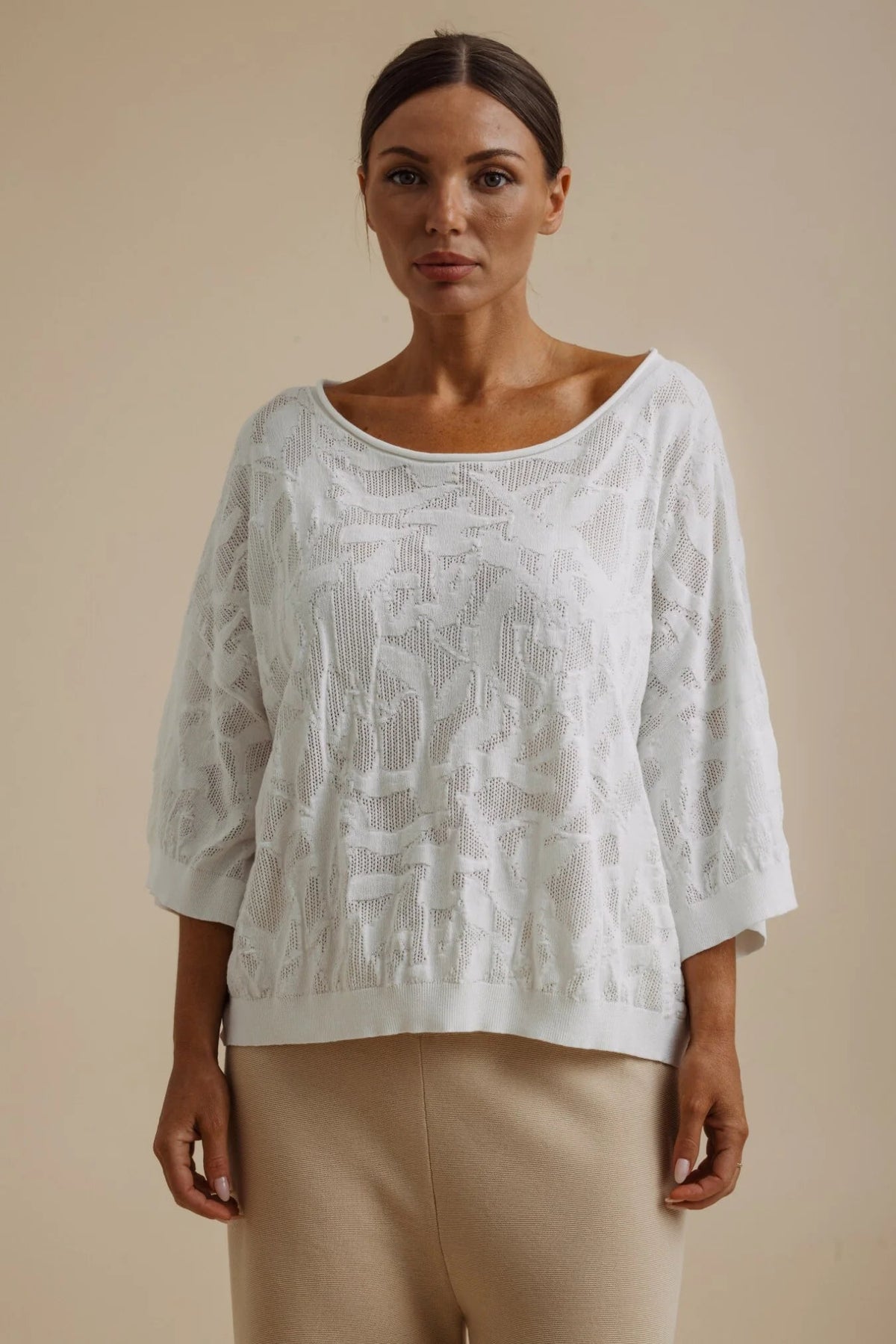 Talamaya Paradis Jacquard Pullover