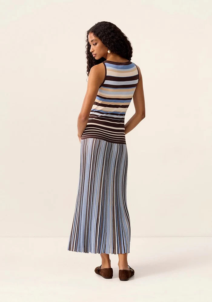 Mos The Label Selva Knit Midi Dress