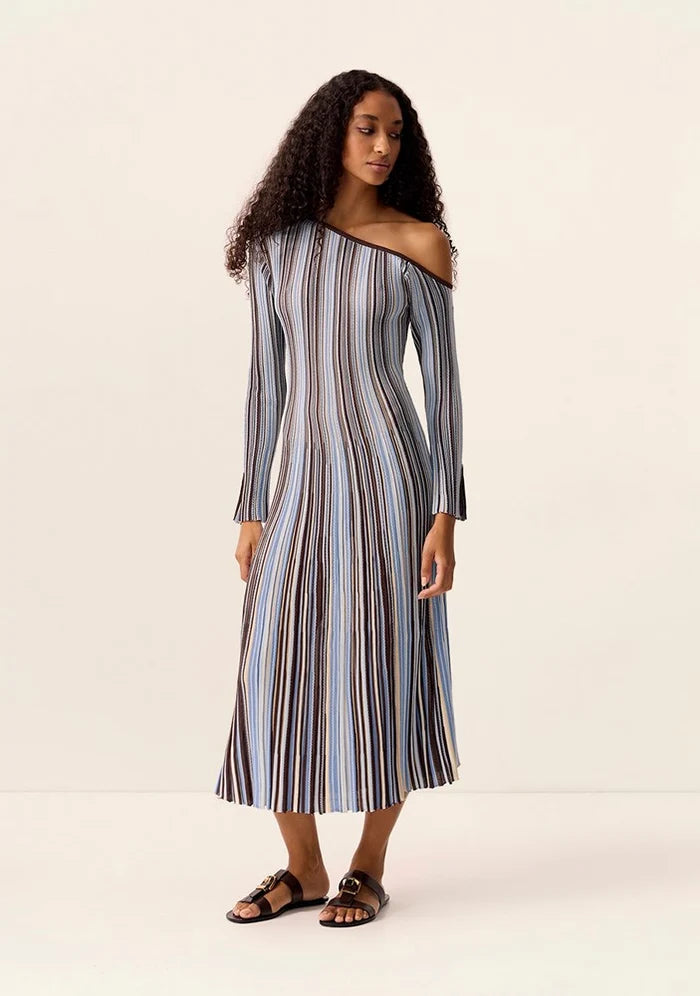 Mos The Label Selva Knit Off Shoulder Dress