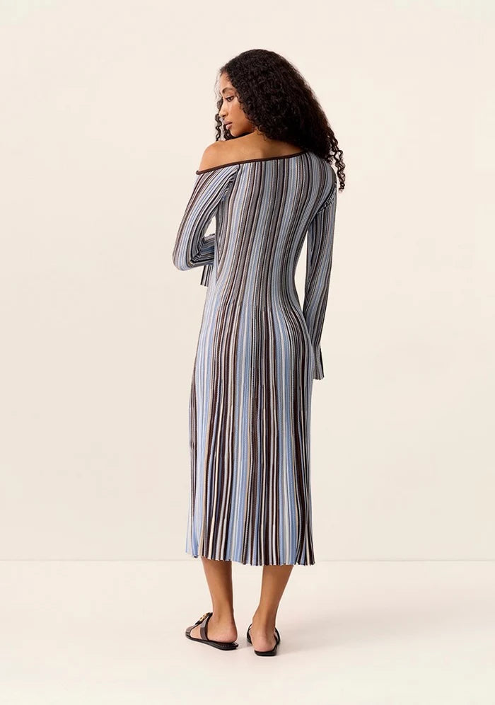Mos The Label Selva Knit Off Shoulder Dress