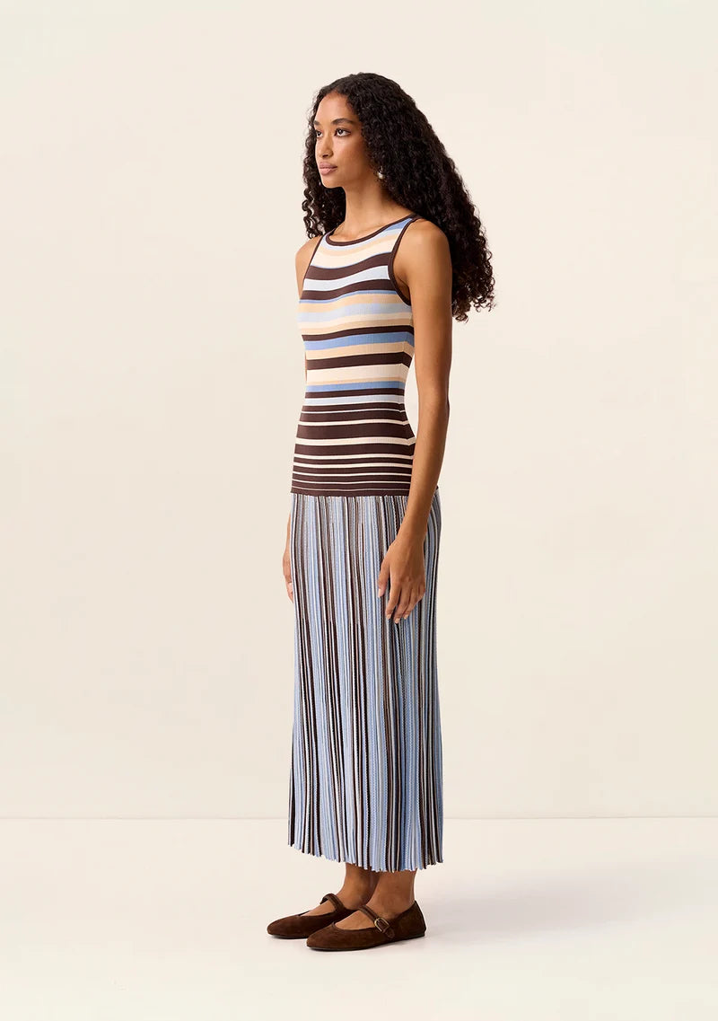 Mos The Label Selva Knit Midi Dress