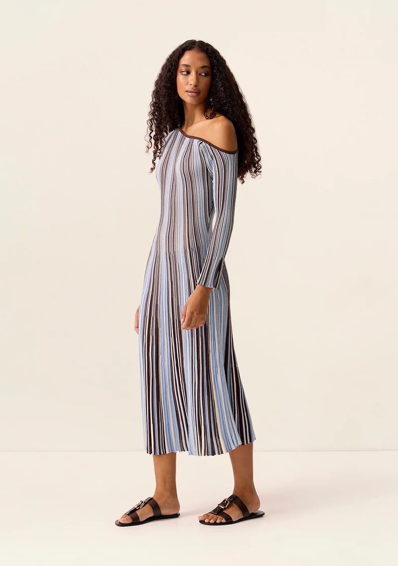Mos The Label Selva Knit Off Shoulder Dress