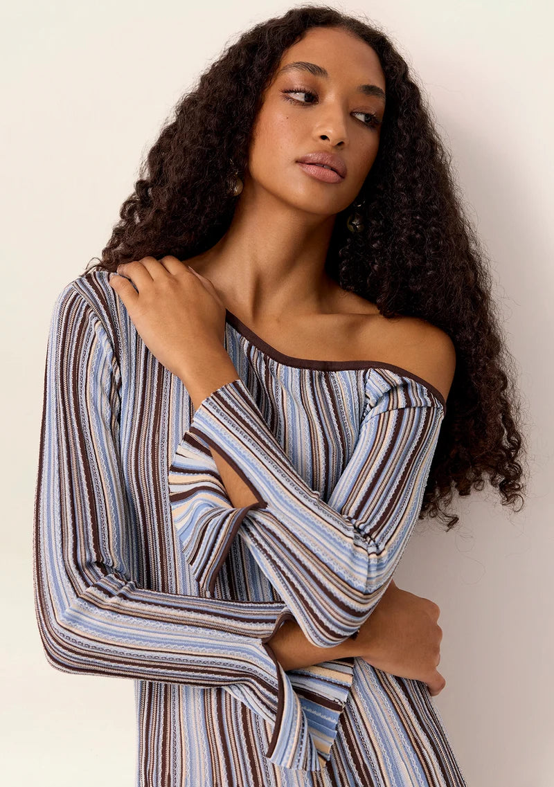 Mos The Label Selva Knit Off Shoulder Dress