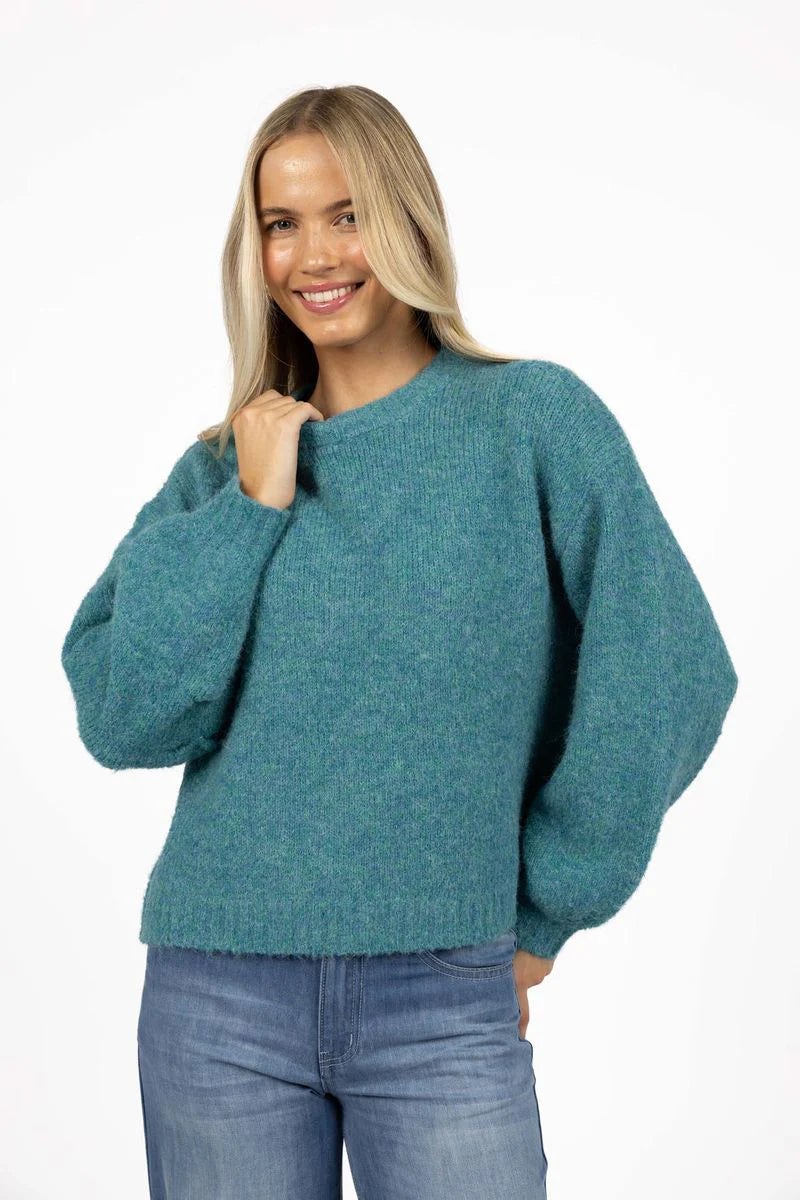 Humidity Lifestyle Neve Jumper in Azure