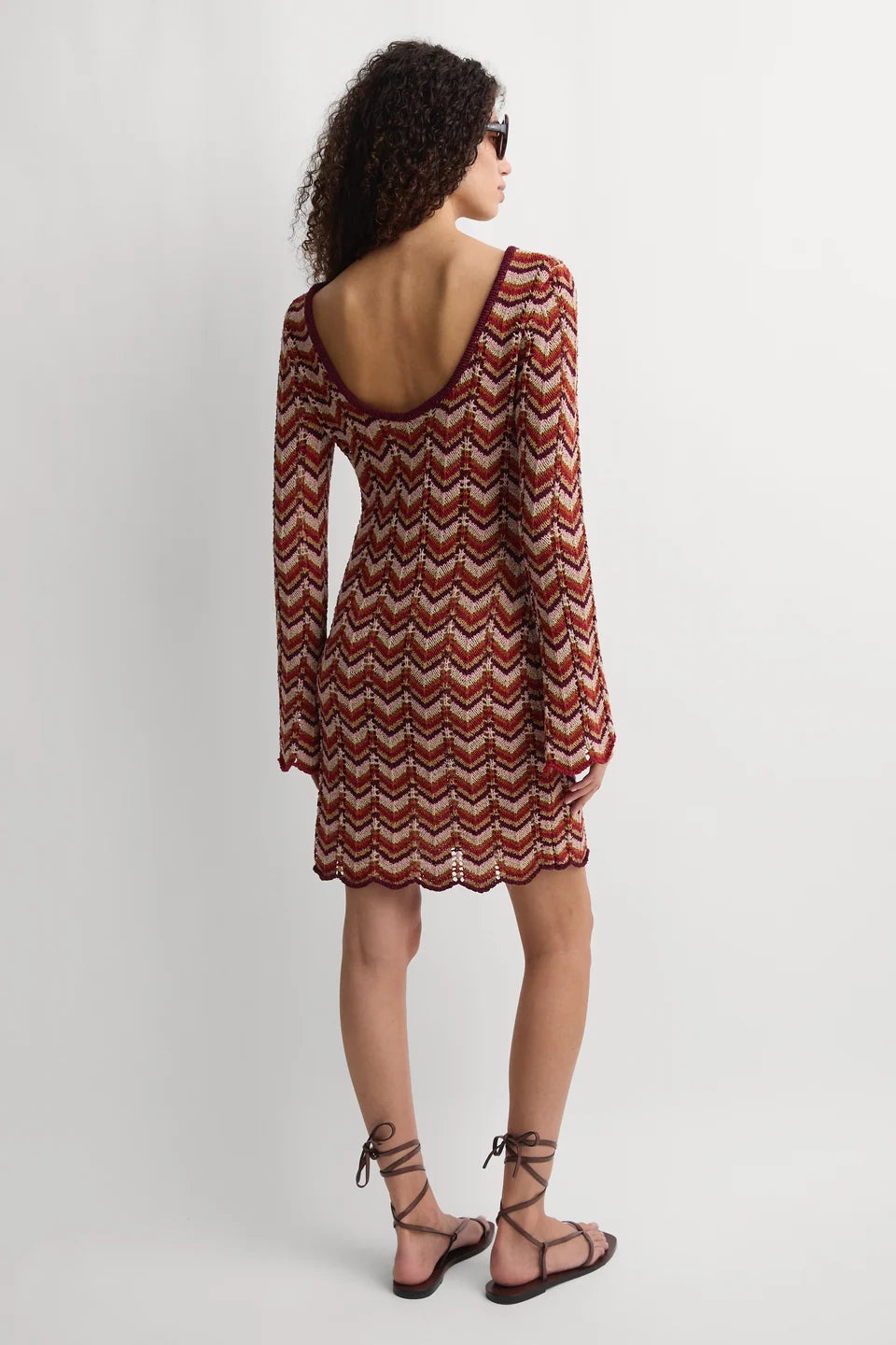 Faithfull Daria Mini Dress in Blanca Stripe