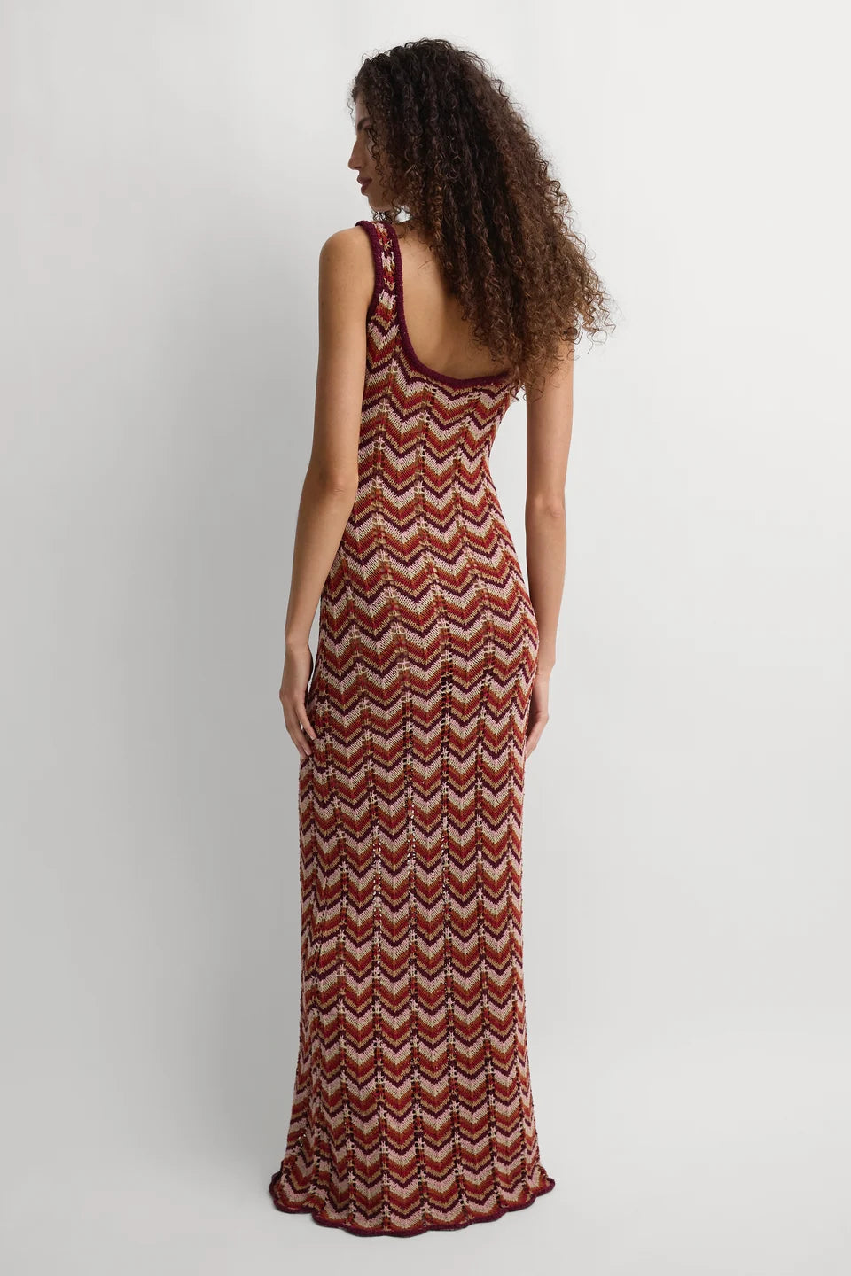 Faithfull Malena Maxi Dress in Blanca Stripe