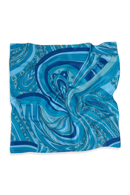 Faithfull Soleil Head Scarf in Lagunera Paisley