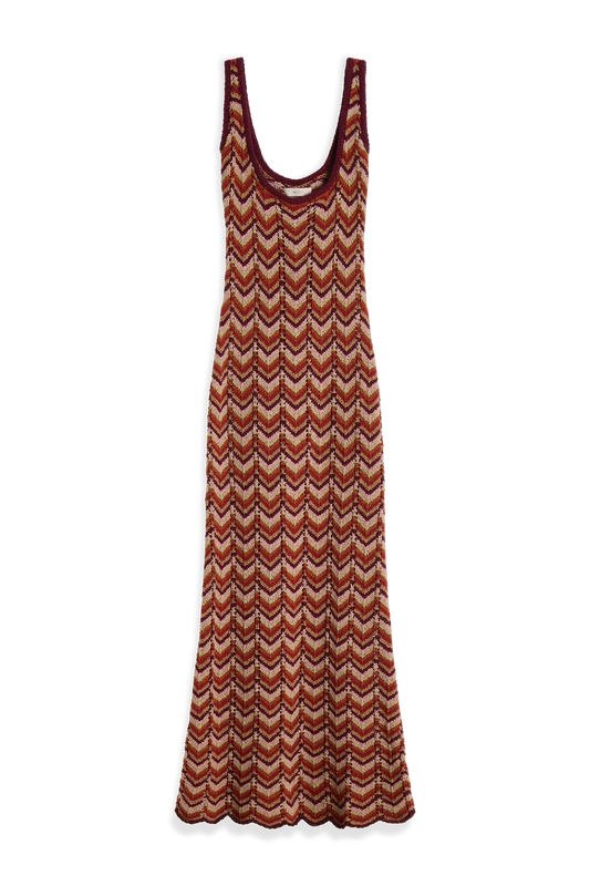 Faithfull Malena Maxi Dress in Blanca Stripe