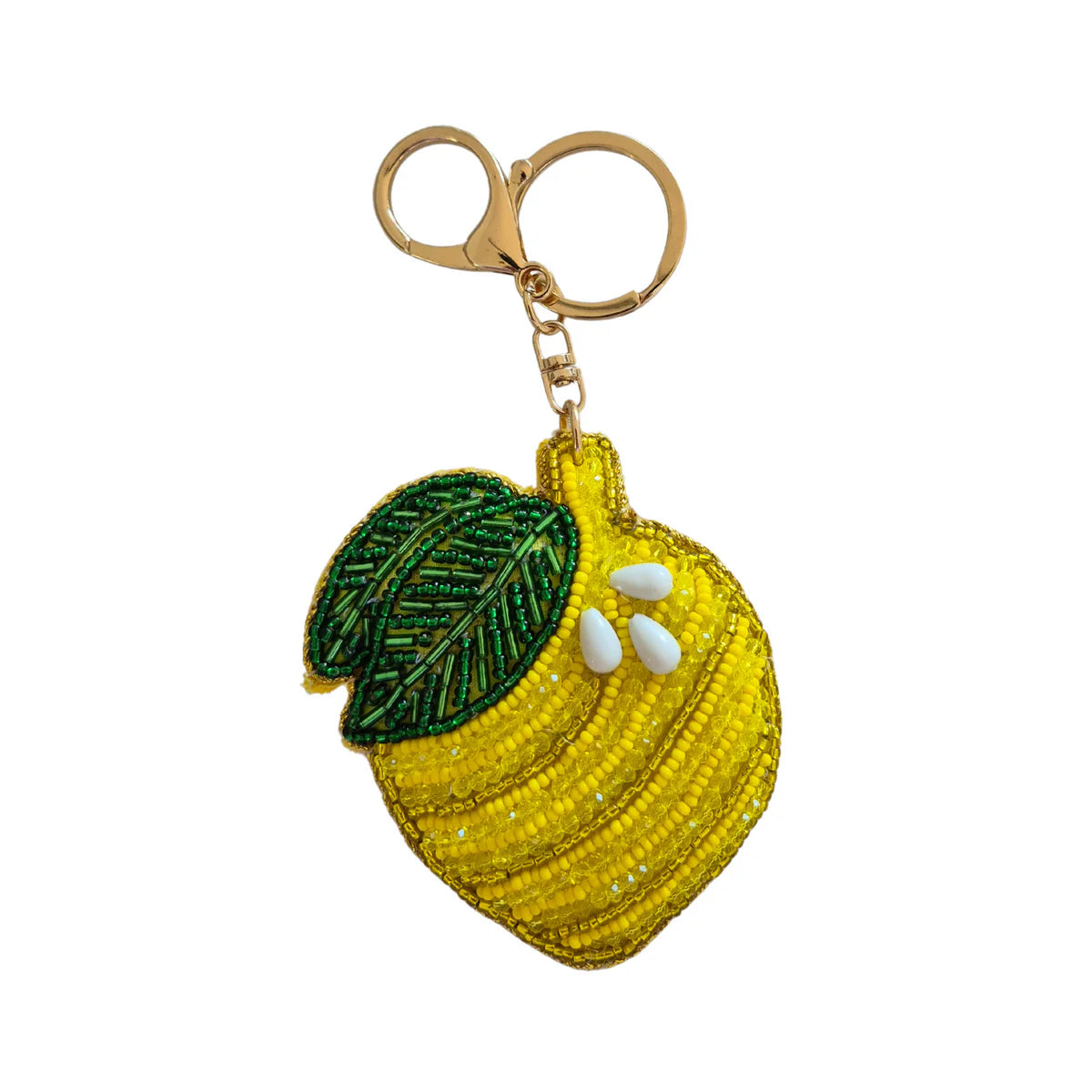 Zoda Accessories Beaded Shape Keychain