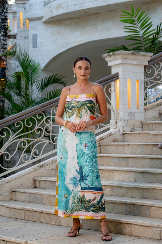 Nassaya Sunsea Slip Dress