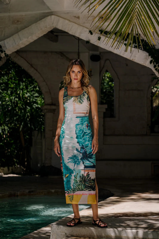 Nassaya Sunsea Jersey Dress