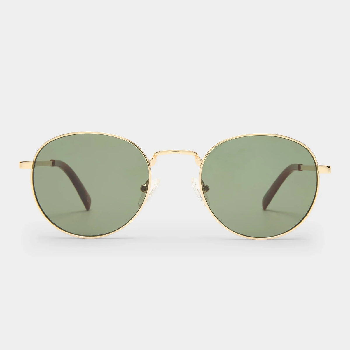 Le Specs Lost Legacy in Gold Green Mono