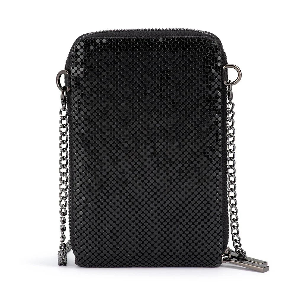 Olga Berg Elton Mesh Cross Body Bag