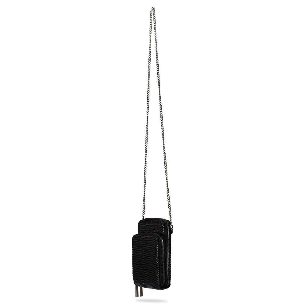 Olga Berg Elton Mesh Cross Body Bag